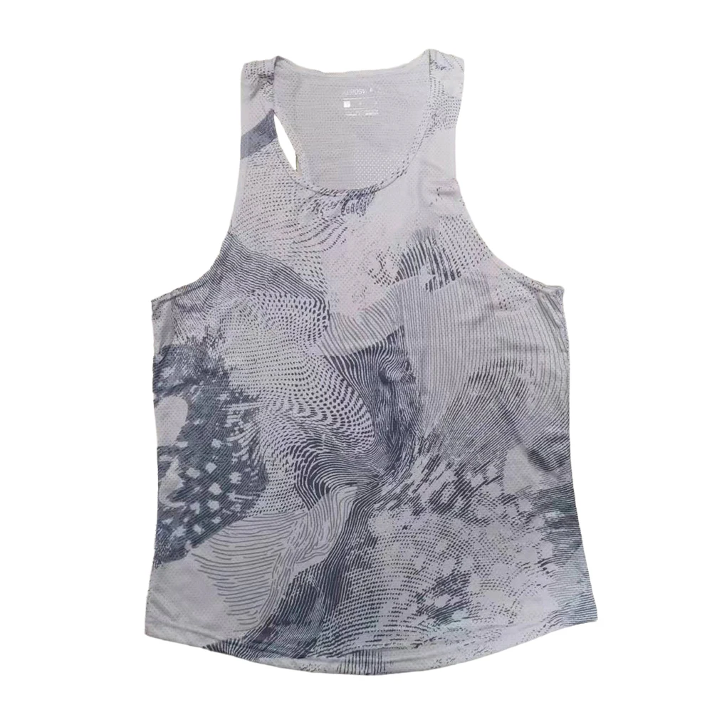 Athletics Tank Top Running Vest Speed Fitness Shirt Sleeveless Men Track Field Singlet