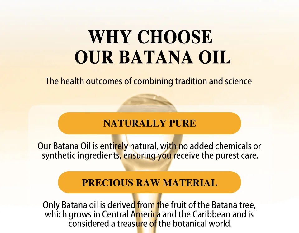 Batana Oil Hair Growth Products Fast Growth Batana Essence Oil Traction Alopecia Anti Hair Loss Baldness Treatment For Men Women