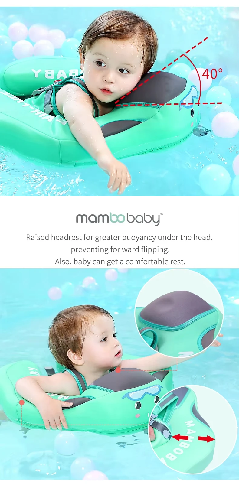 Mambobaby Dropshipping Baby Bath Baby Spa Accessories