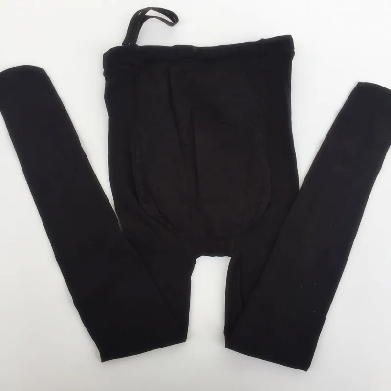 Spring Autumn Velevt Tights For Pregnant Women Adjustable High Waist Maternity Pantyhose U-shaped Belly Support Sock