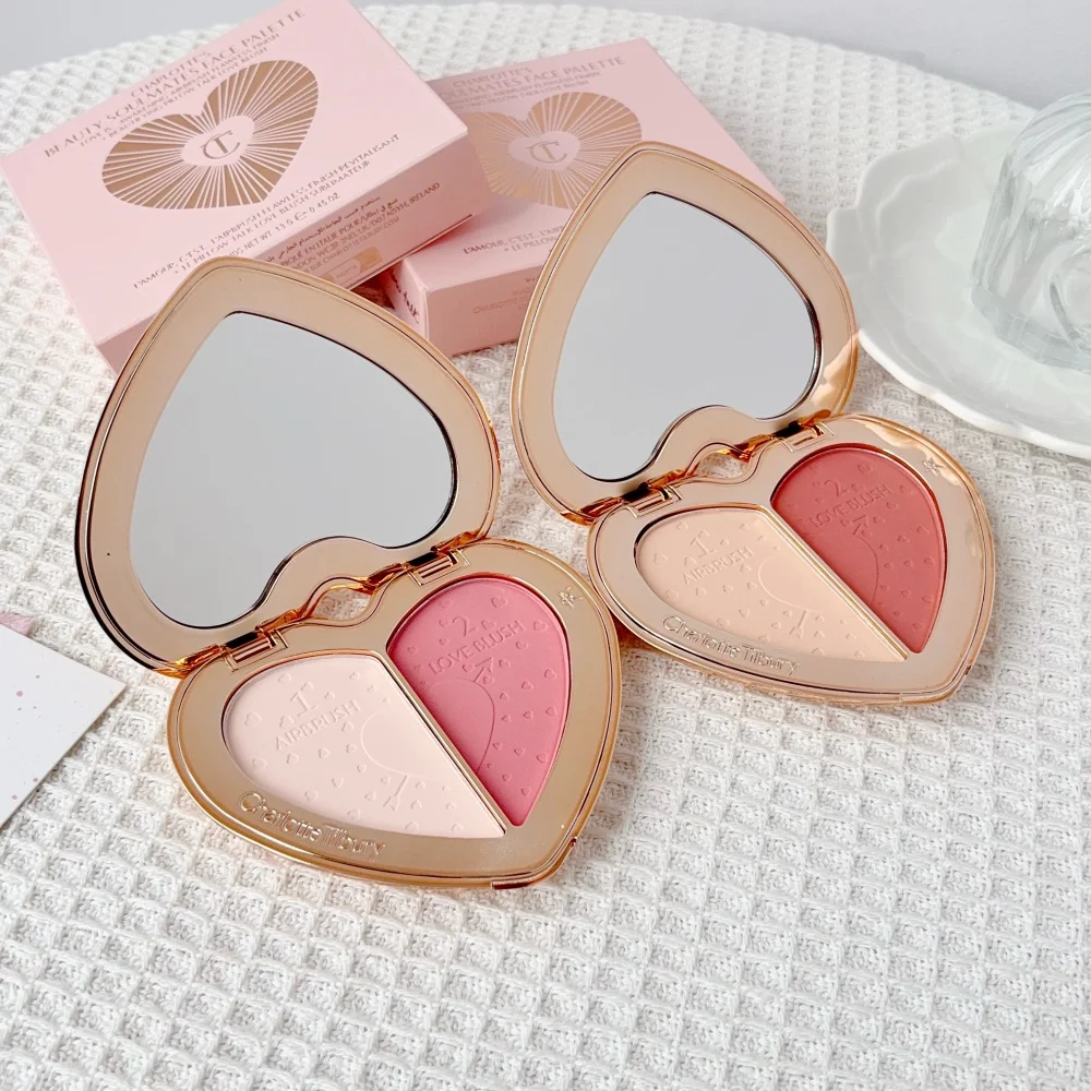 Charlotte Tilbury Dual-Color Blush Concealer Cushion Delicate And Smooth Brightening And Moisturizing Concealing Lasting Makeup