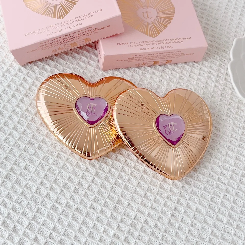 Charlotte Tilbury Dual-Color Blush Concealer Cushion Delicate And Smooth Brightening And Moisturizing Concealing Lasting Makeup