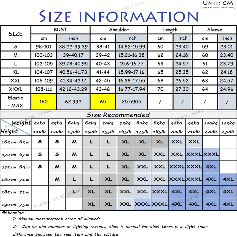 Animal Game Men's Zipper SweatCoats Casual Cardigan Sweaters Stand Cold Blouse Knitwear Winter Outdoor Jumper Warm Streetwear