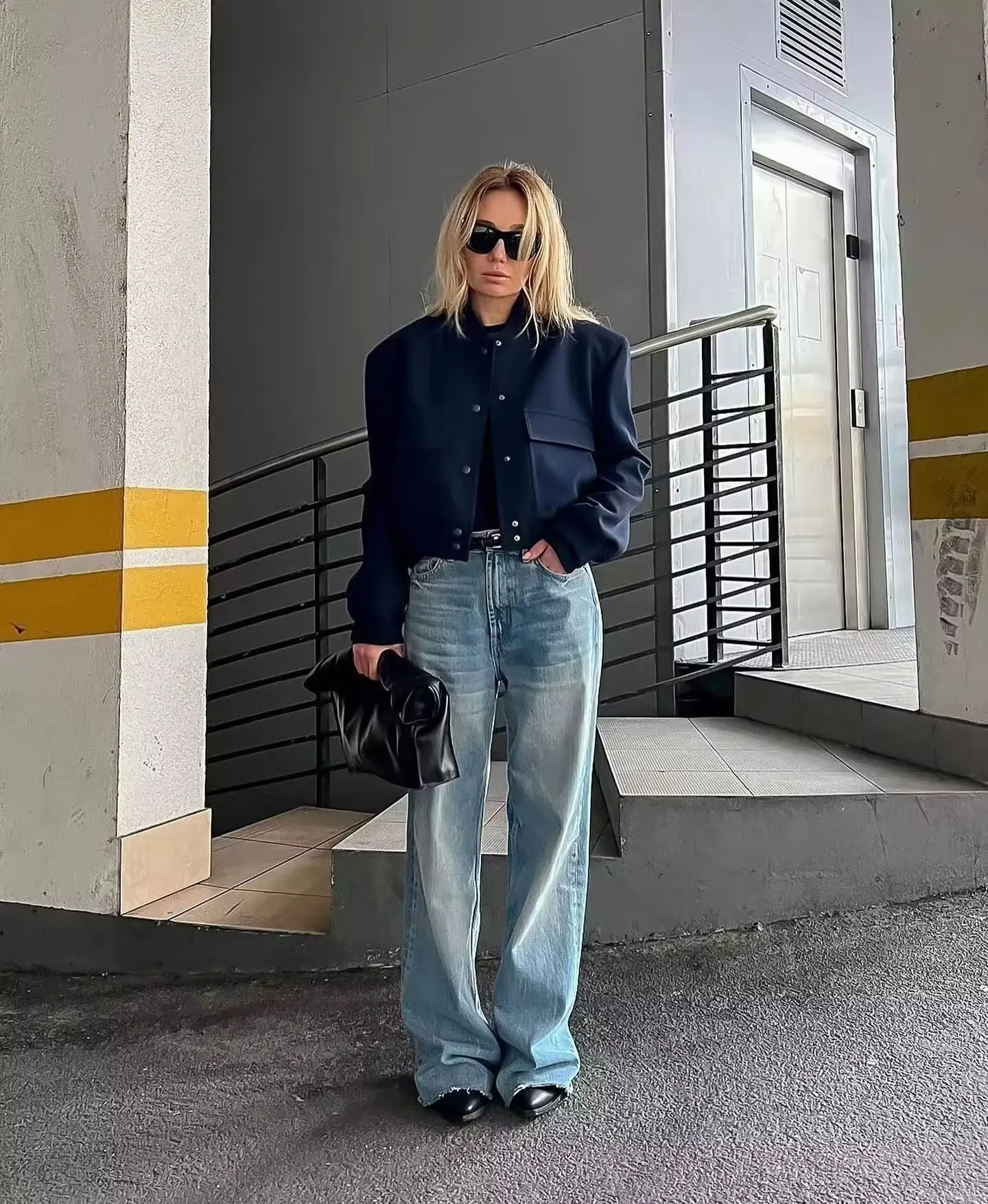 Women Fashion Jacket Solid Color Coat Autumn Winter Button Baseball Aviator Cropped Jackets For Women Long Sleeve Crop Outerwear