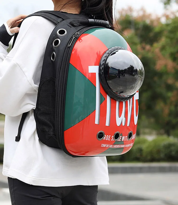 High Quality Window Transport Carrying Breathable Travel Bag Bubble Astronaut Pet Dog Space Capsule Cat Carrier Backpack