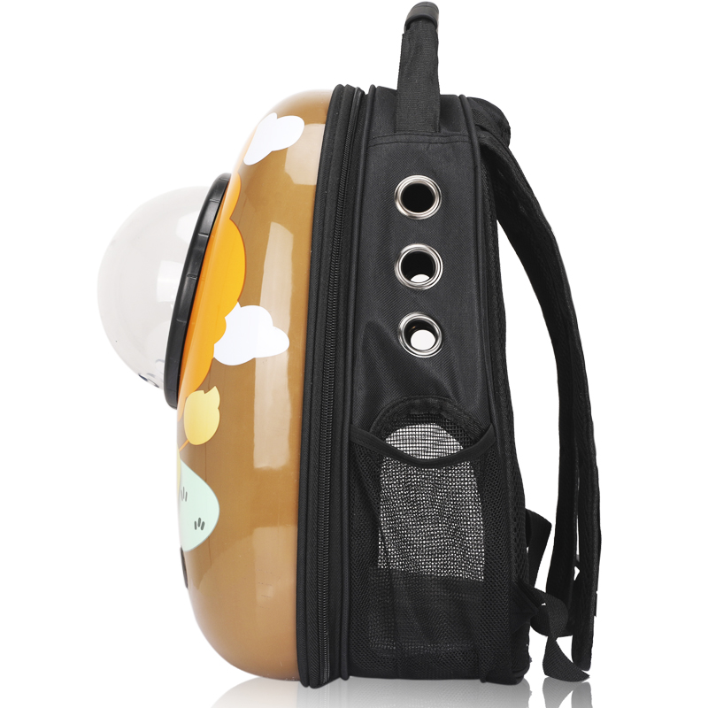 Outdoor Travel Puppy Cat Backpack Carrier Bag Breathable Pet Space Capsule Mascotas Supplies for Cats Goats Transporter Dla Kota