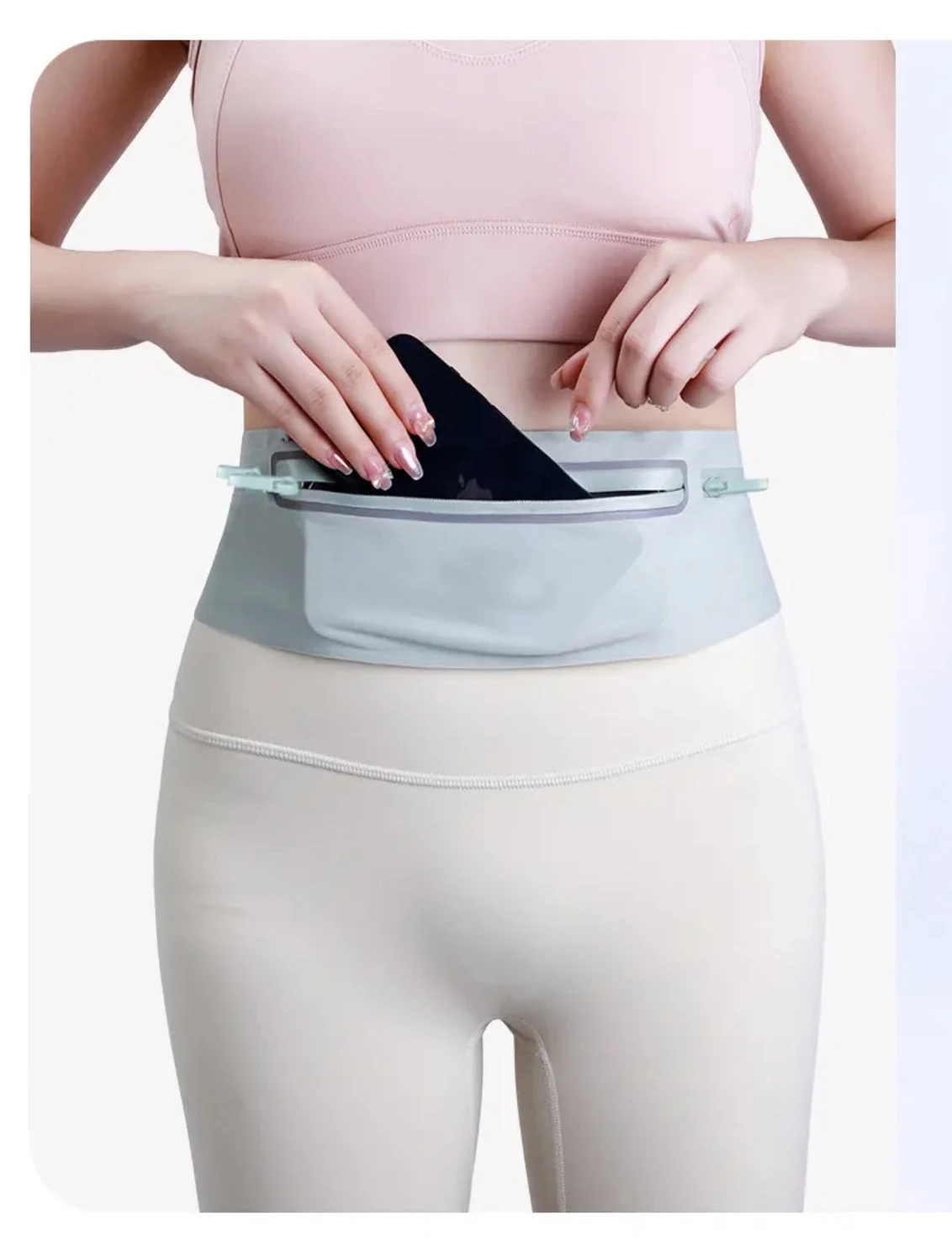 Running Belt Waist Bag Sports Fanny Pack Women Men Waterproof Gym Mobile Phone Pouch Bags Jogging Run Cycling Bag