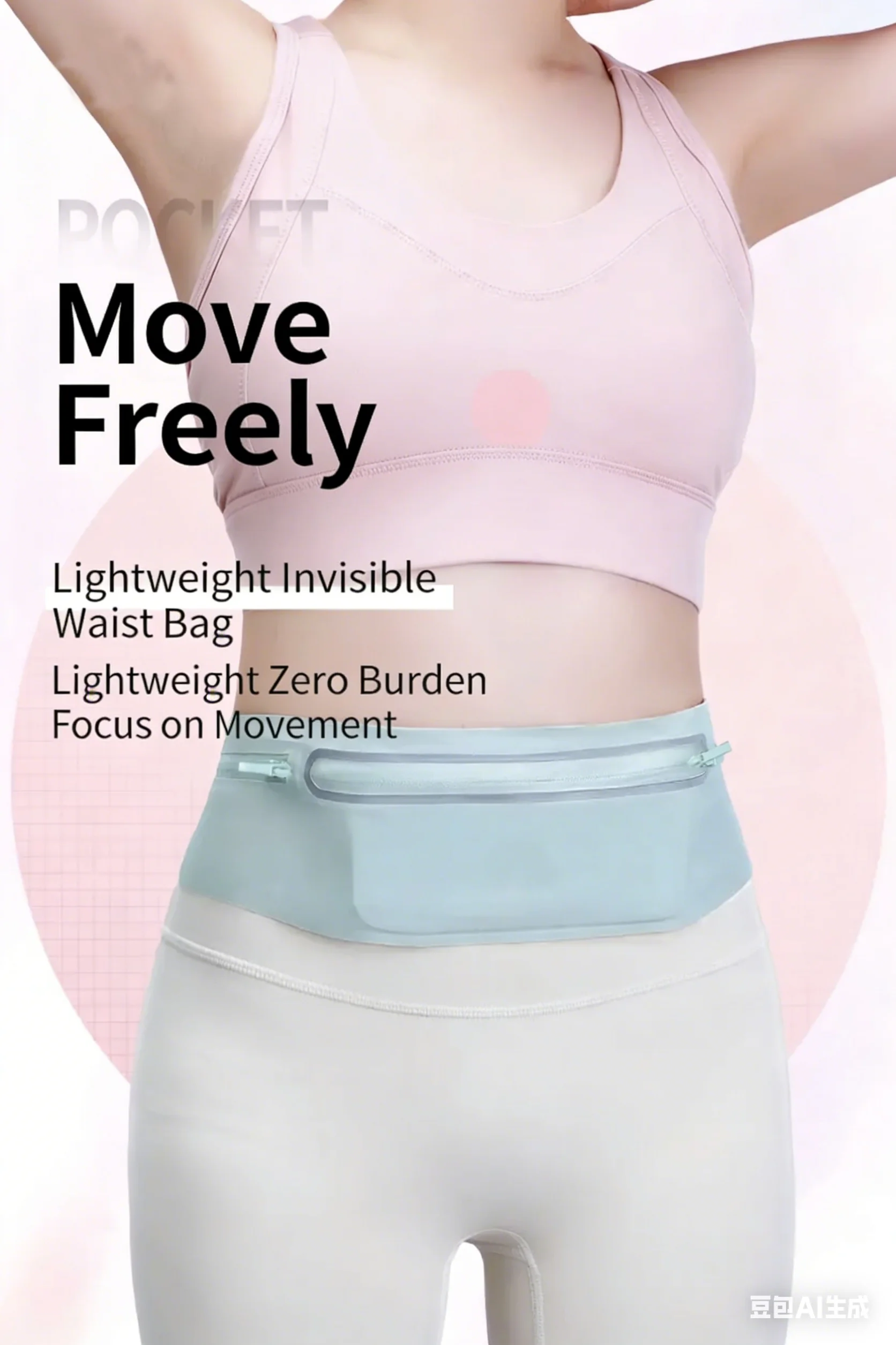 Running Belt Waist Bag Sports Fanny Pack Women Men Waterproof Gym Mobile Phone Pouch Bags Jogging Run Cycling Bag