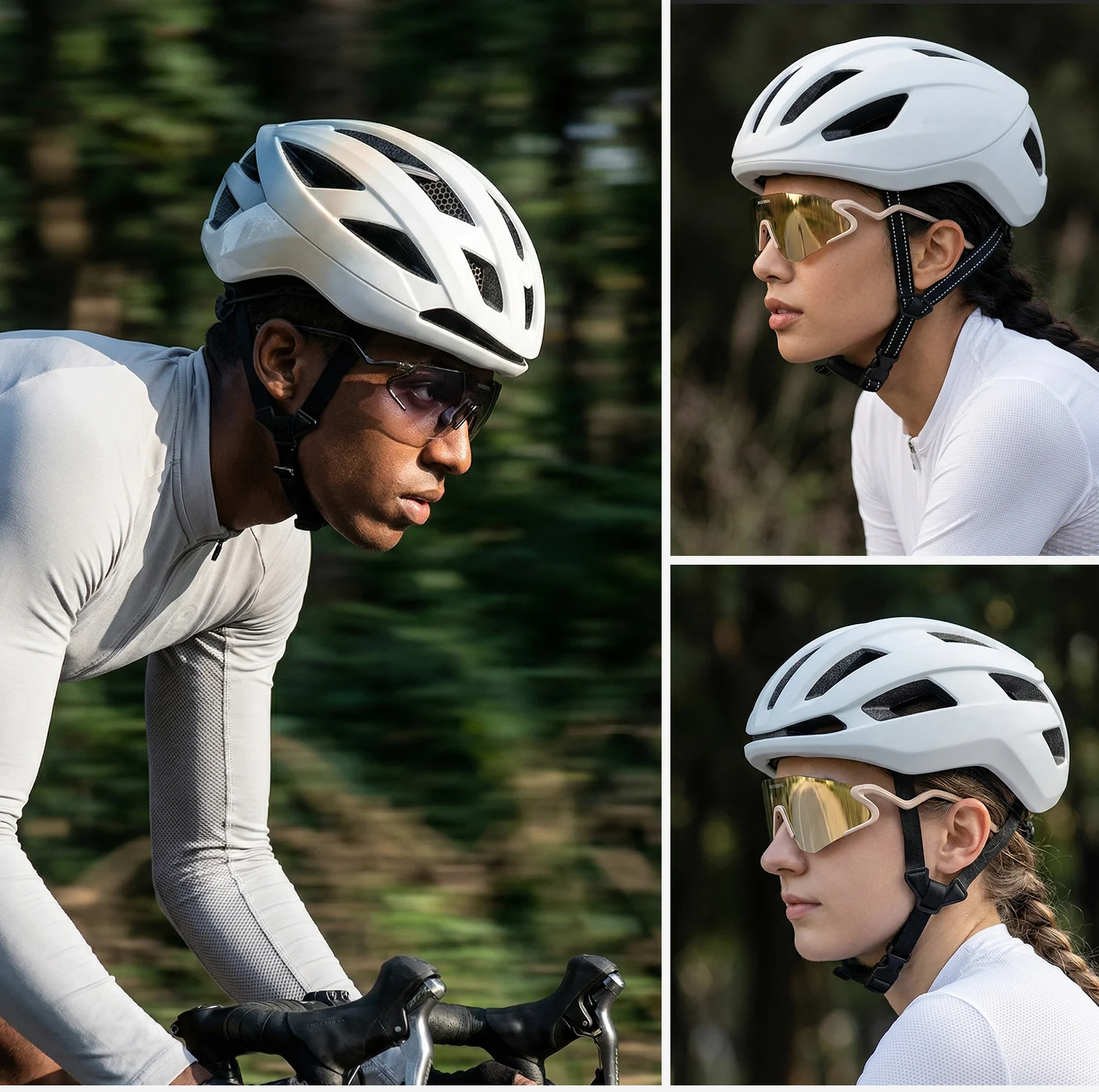 ROCKBROS Photochromic Cycling Glasses Windproof Dustproof UV400 Protection Glasses Cycling Outdoor Sports Sunglasses Unisex