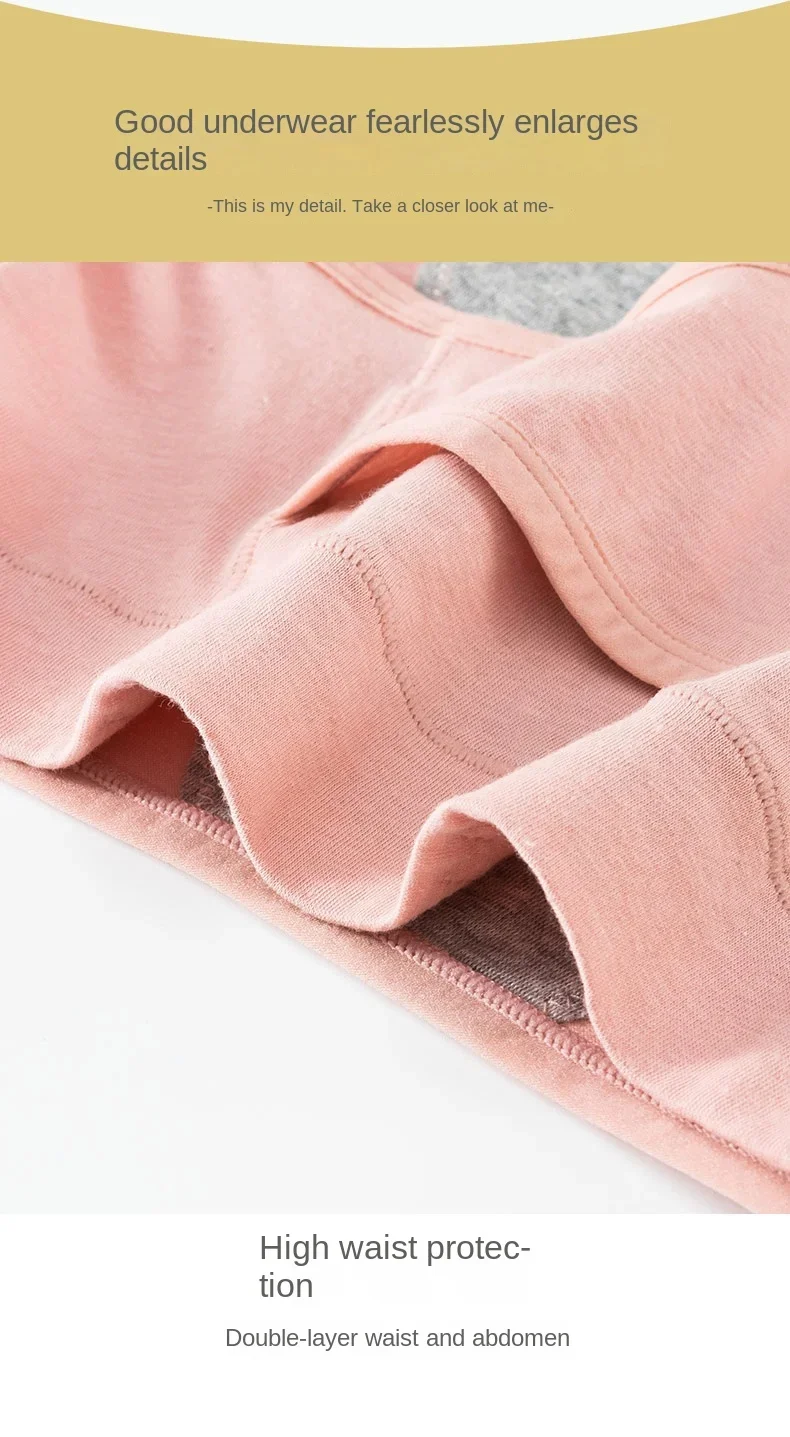 3PCS Cotton Menstrual Panties Leak Proof Breathable Cartoon cat Panties Woman Women Girls Physiological Pants Women's Intimates