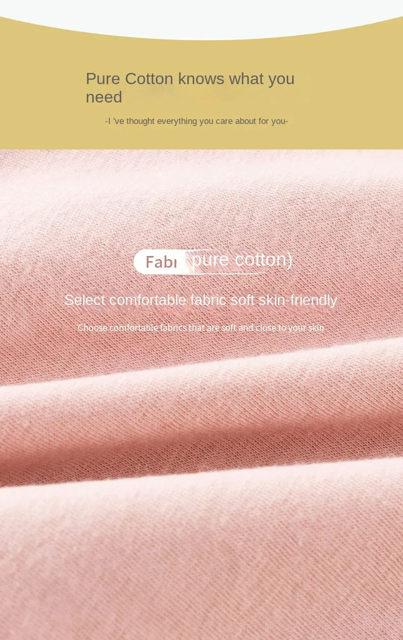 3PCS Cotton Menstrual Panties Leak Proof Breathable Cartoon cat Panties Woman Women Girls Physiological Pants Women's Intimates