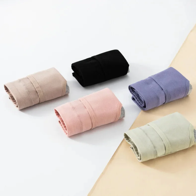 3PCS Cotton Menstrual Panties Leak Proof Breathable Cartoon cat Panties Woman Women Girls Physiological Pants Women's Intimates