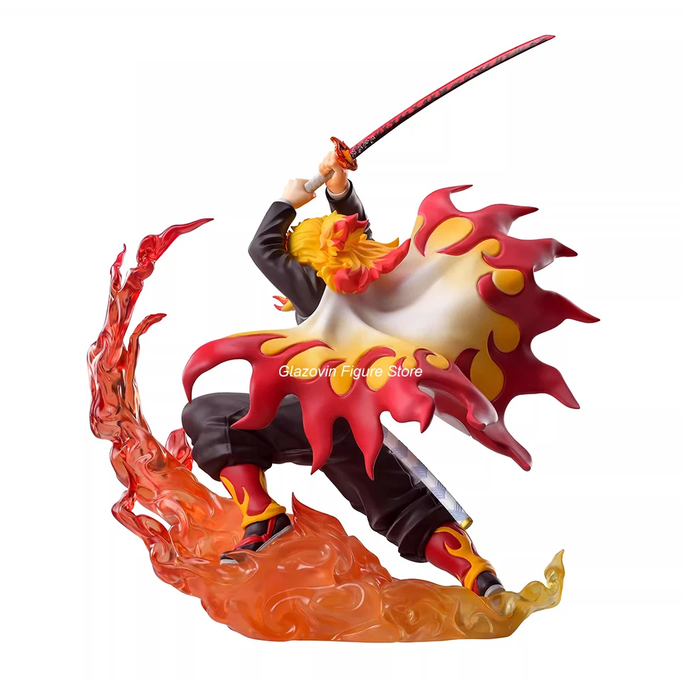 Original SEGA Demon Slayer 18cm Rengoku Shinjurou Akaza Action Figure Collectible Model Toys For Boy Glazovin Droppshiping