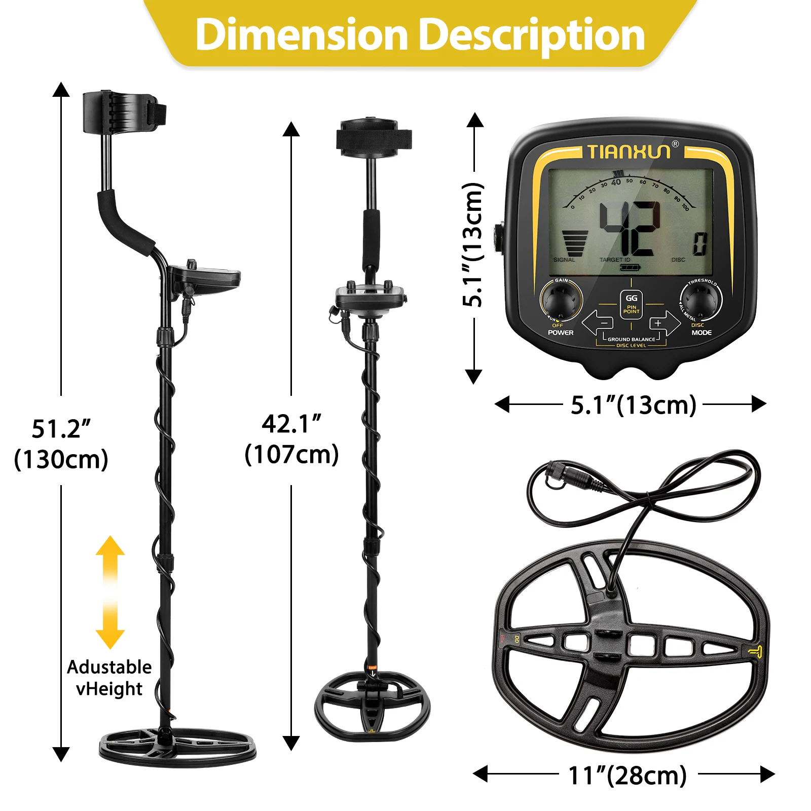 2026 New TIANXUN TX-850 TX850L Underground Gold Metal Detector Prospecting Treasure Detector With Carry Bag Headphone Cover