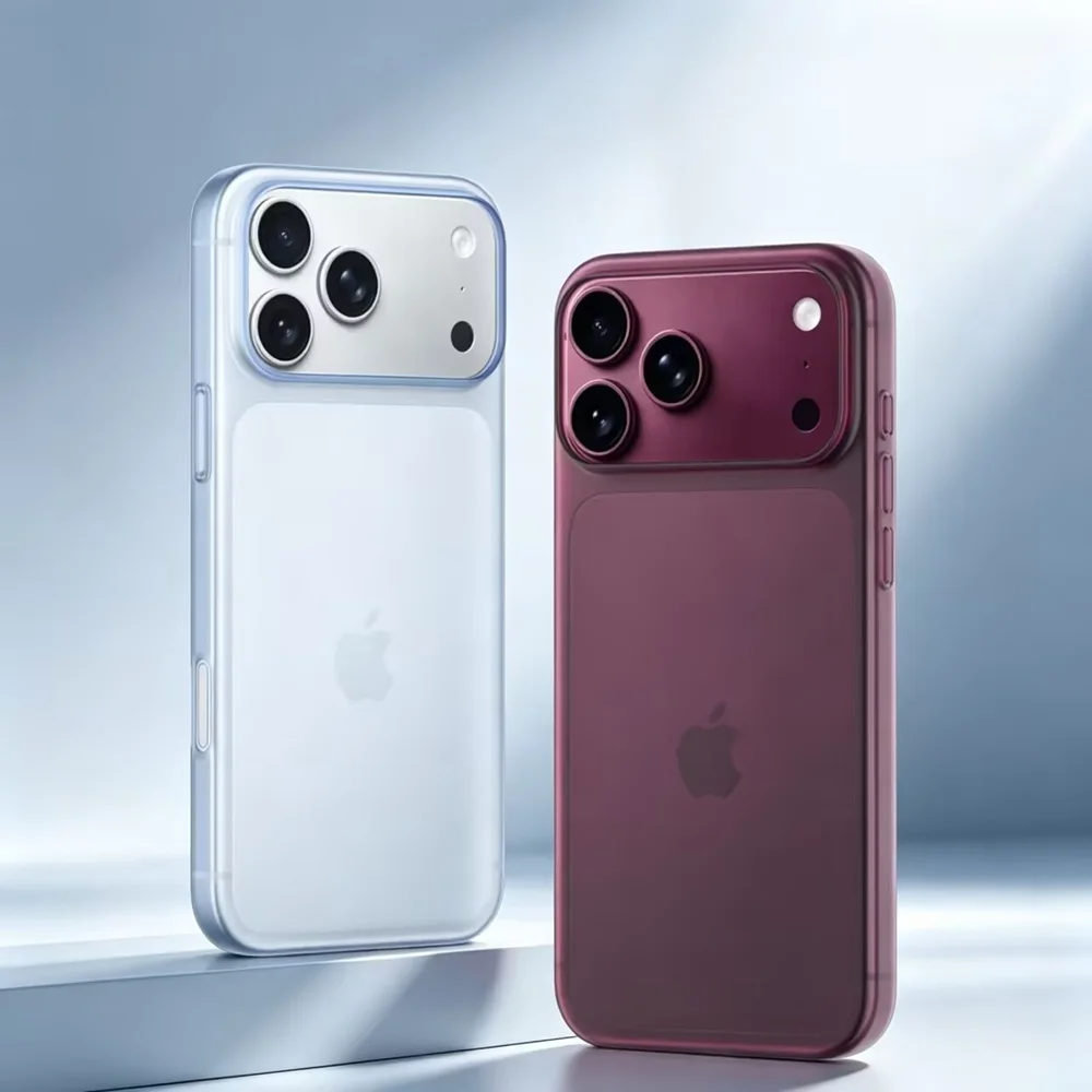Ultra-thin Matte Translucent Phone Case For iPhone 12 13 14 15 16 17 18 Pro Max Plus Frosted Anti-Fingerprint Hard PC Slim Cover