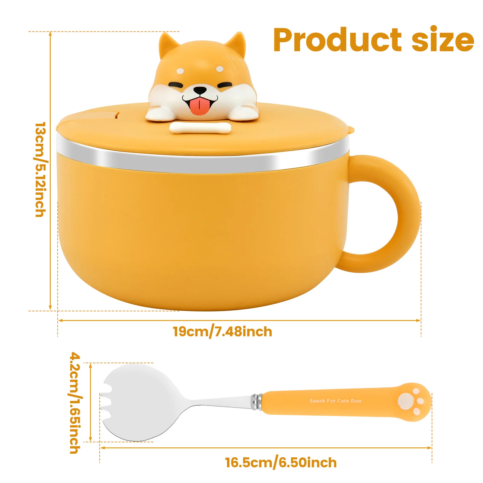 Stainless Steel Ramen Bowl Instant Noodles Bowl Cooker Portable Drain Bowl Lunch Box Kitchen Utensils Instant Noodle Partner