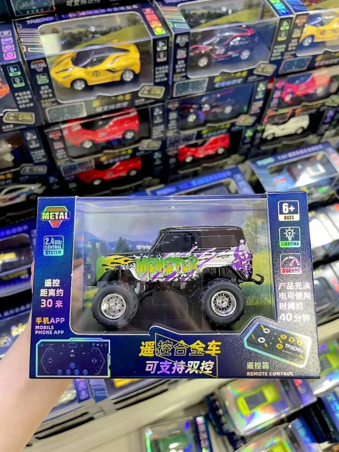 Mini RC Car 1:64 Remote Control Drift Car Mini High-Speed Off-road Climbing Racing Cars Children's Toys Adult Gifts In Stock