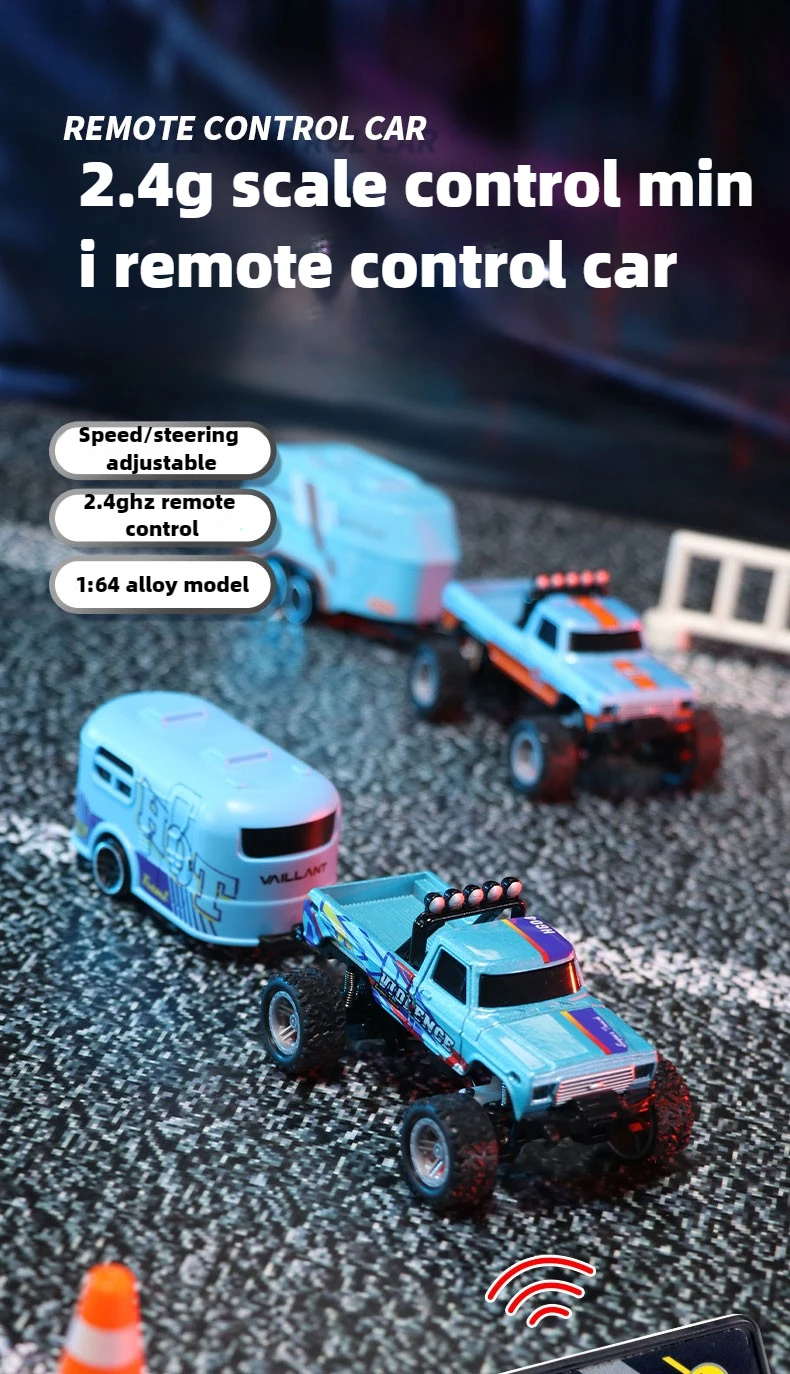Mini RC Car 1:64 Remote Control Drift Car Mini High-Speed Off-road Climbing Racing Cars Children's Toys Adult Gifts In Stock