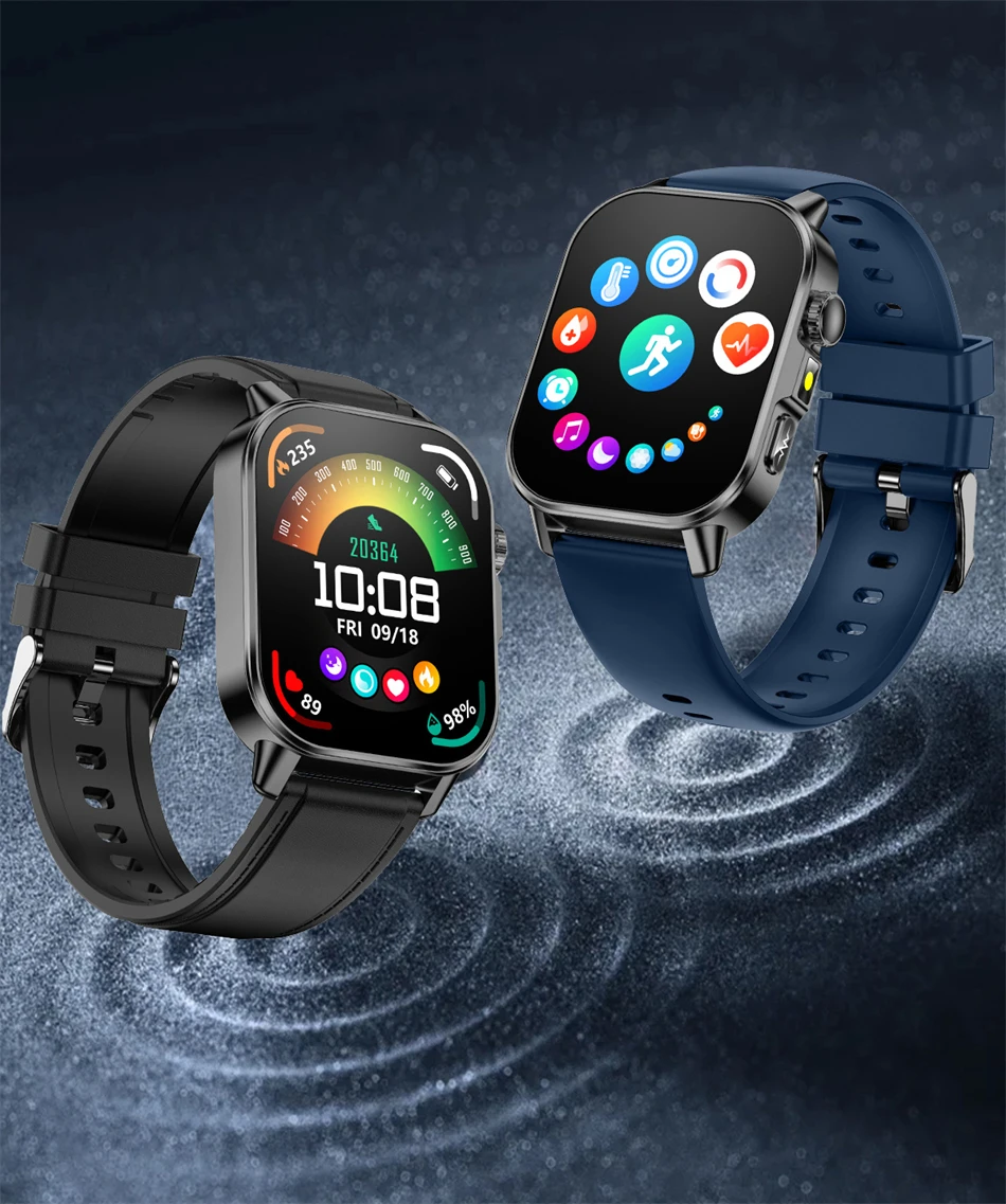 2026 Original Women Health Accurate Diagnosis Smart Watch ECG+HRV BP Blood Oxygen Uric Acid Heart Rate Bluetooth Call Smartwatch