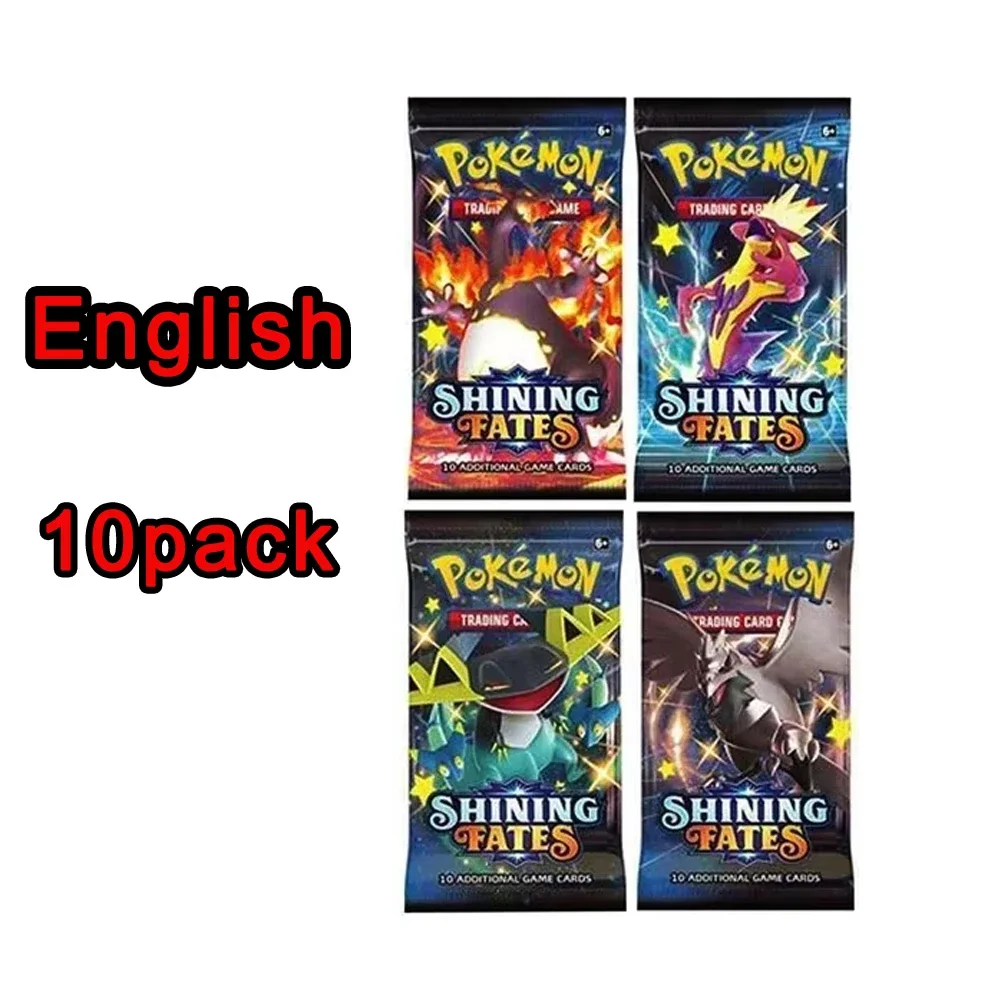 ** 360Pcs EnglishPokémonCards SunMoon Destined PSrismatic Evolutions Scarlet Violet 151 PALDEAN Booster Battle Transaction Card