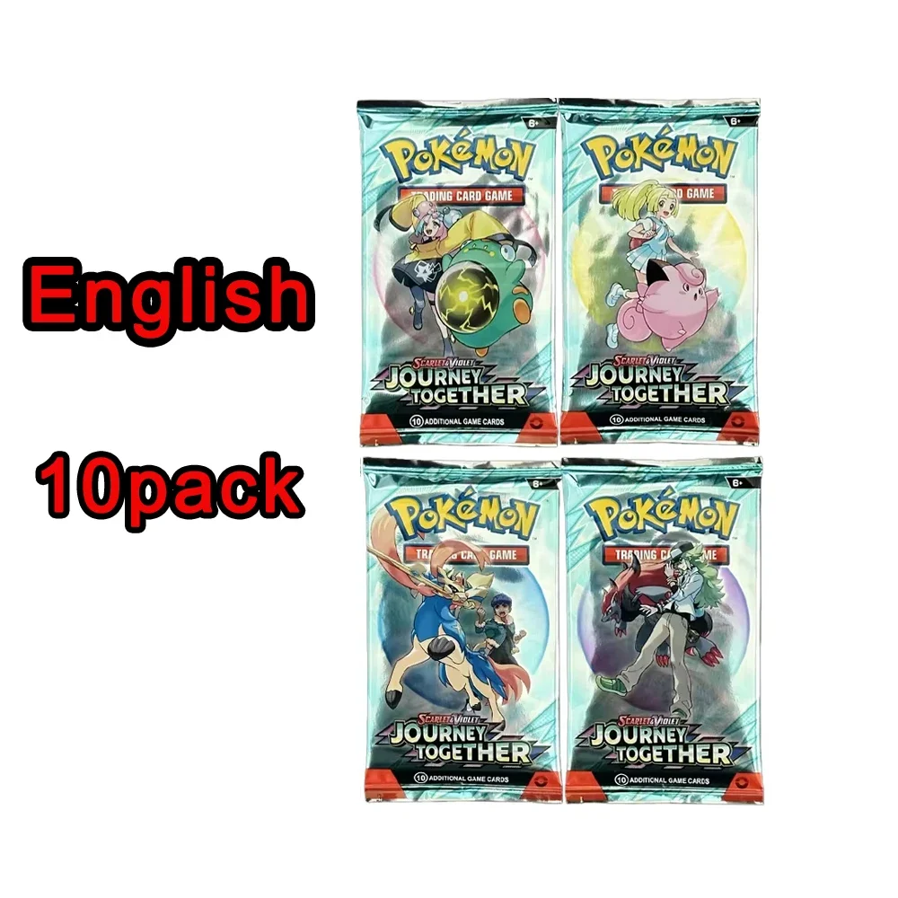 ** 360Pcs EnglishPokémonCards SunMoon Destined PSrismatic Evolutions Scarlet Violet 151 PALDEAN Booster Battle Transaction Card