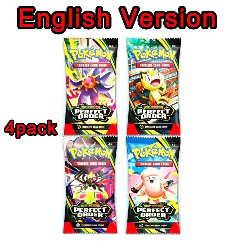 ** 360Pcs EnglishPokémonCards SunMoon Destined PSrismatic Evolutions Scarlet Violet 151 PALDEAN Booster Battle Transaction Card
