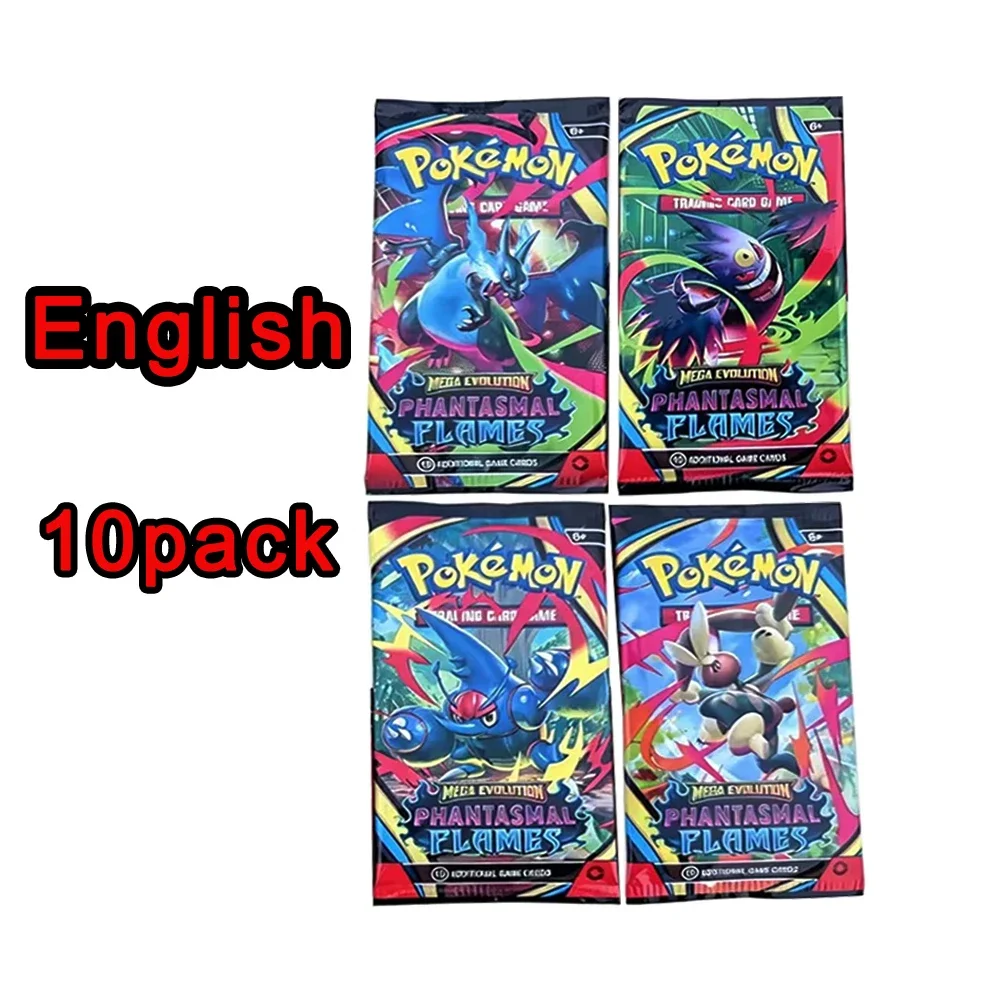 ** 360Pcs EnglishPokémonCards SunMoon Destined PSrismatic Evolutions Scarlet Violet 151 PALDEAN Booster Battle Transaction Card