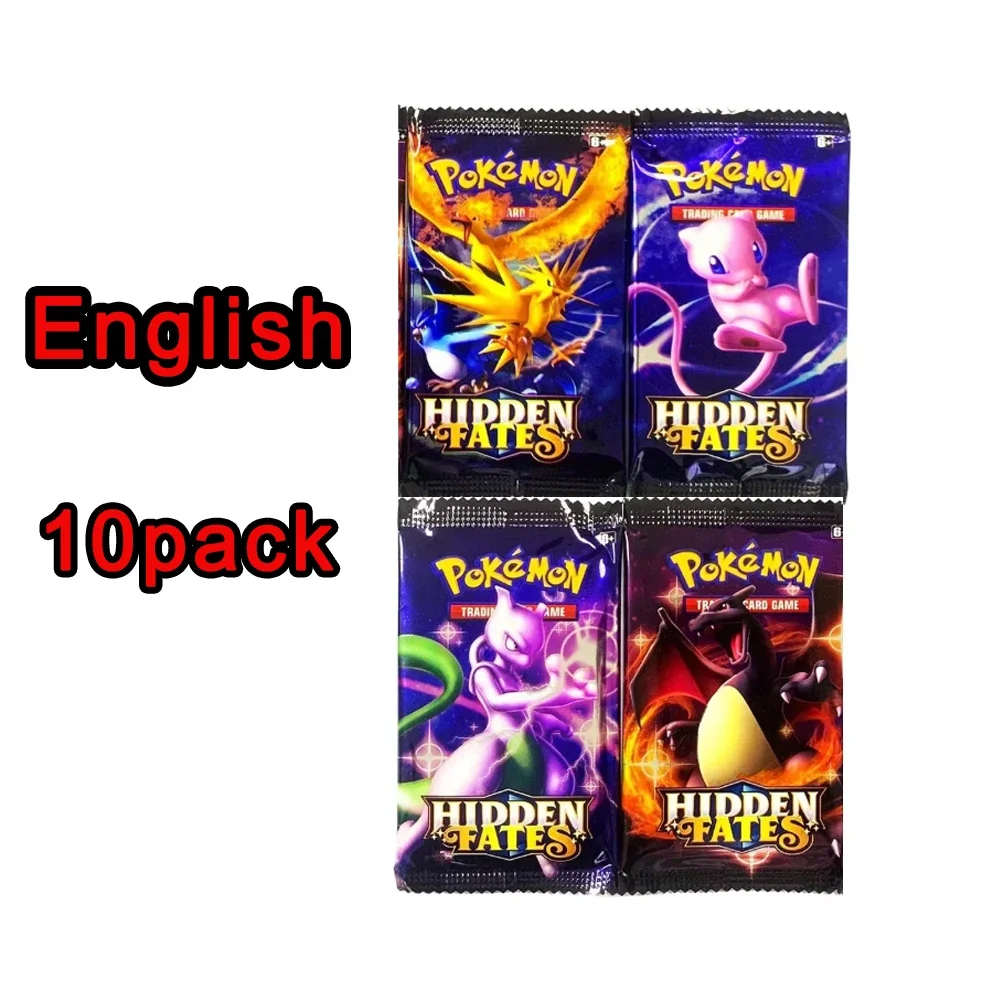 ** 360Pcs EnglishPokémonCards SunMoon Destined PSrismatic Evolutions Scarlet Violet 151 PALDEAN Booster Battle Transaction Card