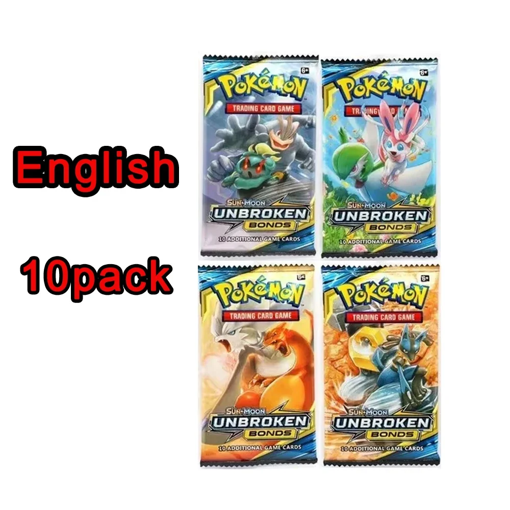 ** 360Pcs EnglishPokémonCards SunMoon Destined PSrismatic Evolutions Scarlet Violet 151 PALDEAN Booster Battle Transaction Card