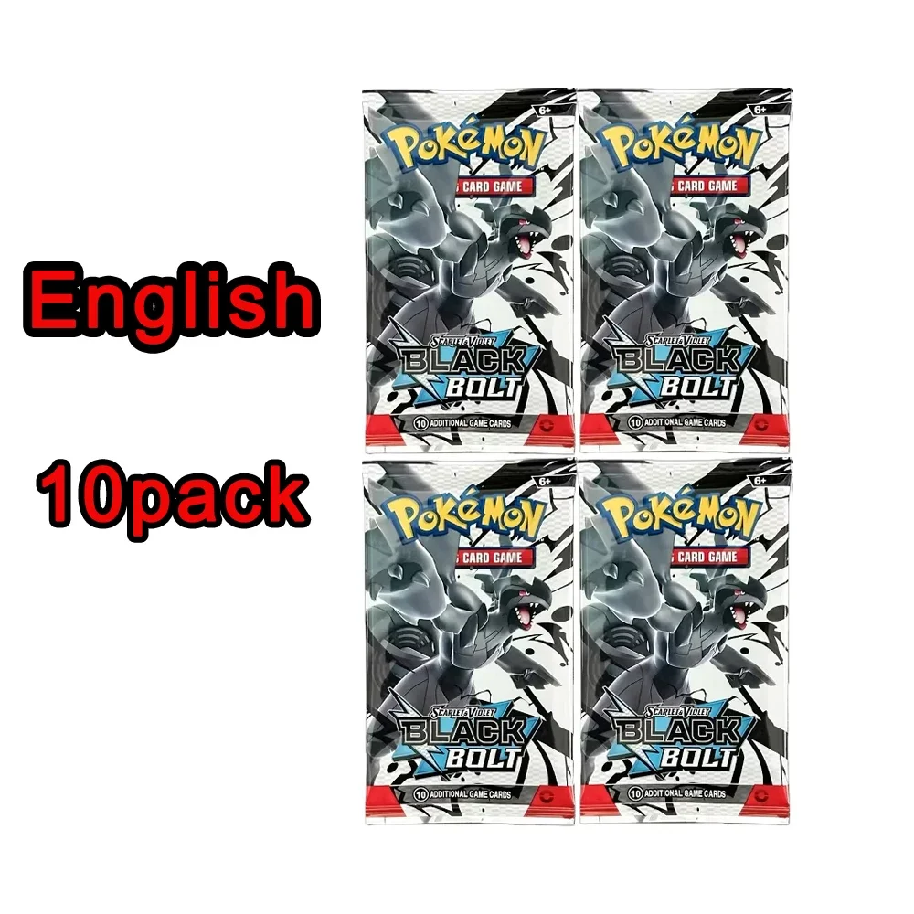 ** 360Pcs EnglishPokémonCards SunMoon Destined PSrismatic Evolutions Scarlet Violet 151 PALDEAN Booster Battle Transaction Card
