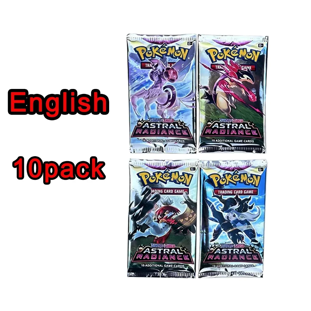 ** 360Pcs EnglishPokémonCards SunMoon Destined PSrismatic Evolutions Scarlet Violet 151 PALDEAN Booster Battle Transaction Card