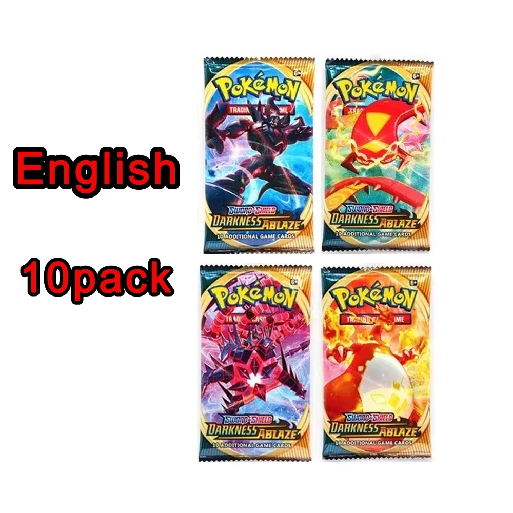 ** 360Pcs EnglishPokémonCards SunMoon Destined PSrismatic Evolutions Scarlet Violet 151 PALDEAN Booster Battle Transaction Card