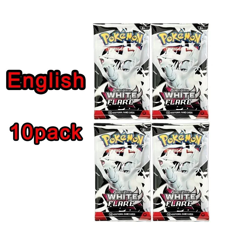 ** 360Pcs EnglishPokémonCards SunMoon Destined PSrismatic Evolutions Scarlet Violet 151 PALDEAN Booster Battle Transaction Card