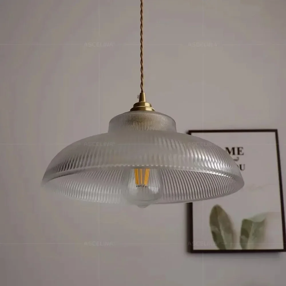 Nordic Glass Pendant Light Green Hanging Lamp Living Room Luminaire Hall Bedroom Dining Table Indoor Fixtures Lustre LED Decor