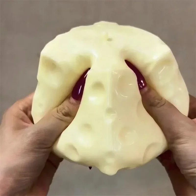 Squishy Toys Collection, Slow Rising Soft Squeeze Fidget Sensory Toys, Simulation Food Series Including Dumpling Squishy, Butter
