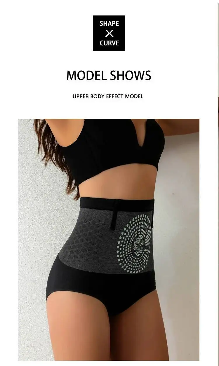 4-in-1 Microparticle Sculpting Shorts Seamless High-Waisted Abdominal Control Butt Lifting Non-Slip Women's Body Shaping Shorts