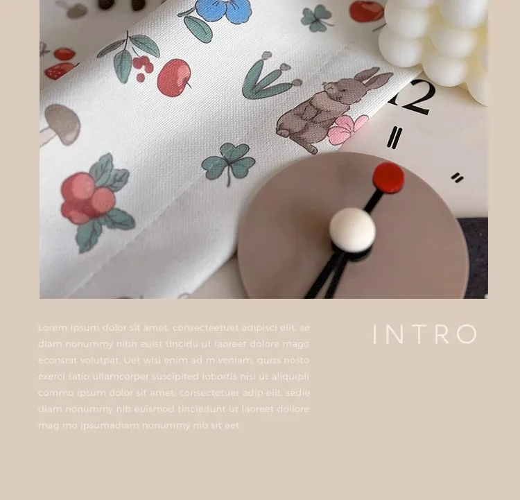 Little Flower Rabbit Cream French Children's Room Cute Cartoon Princess Girl Bedroom Blackout Skirt Curtain Design