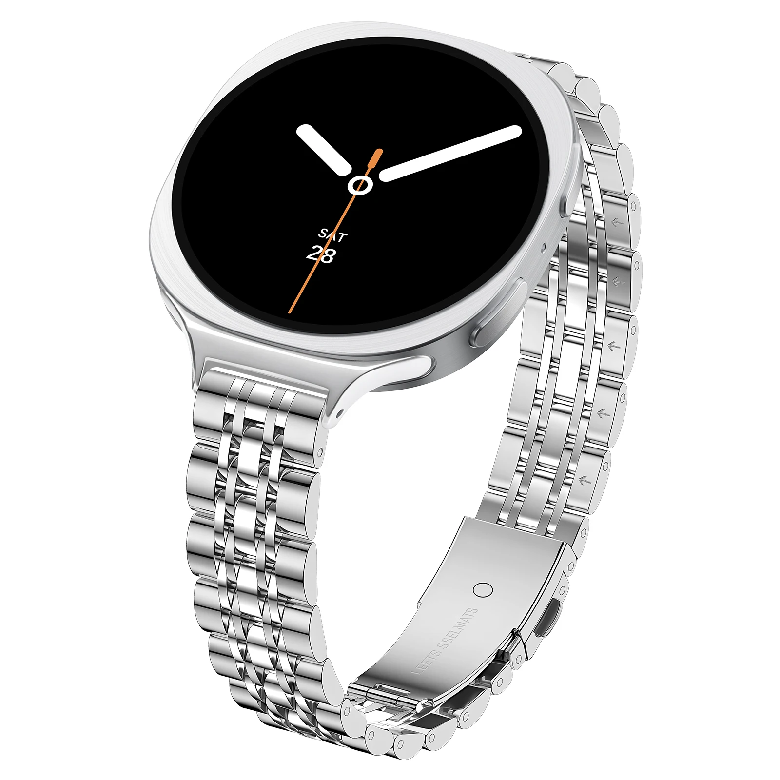 Stainless steel Straps for Samsung Galaxy watch 9/8 classic 40mm 44mm 46mm Metal Wrist Link bracelet correa Galaxy watch 8 Bands