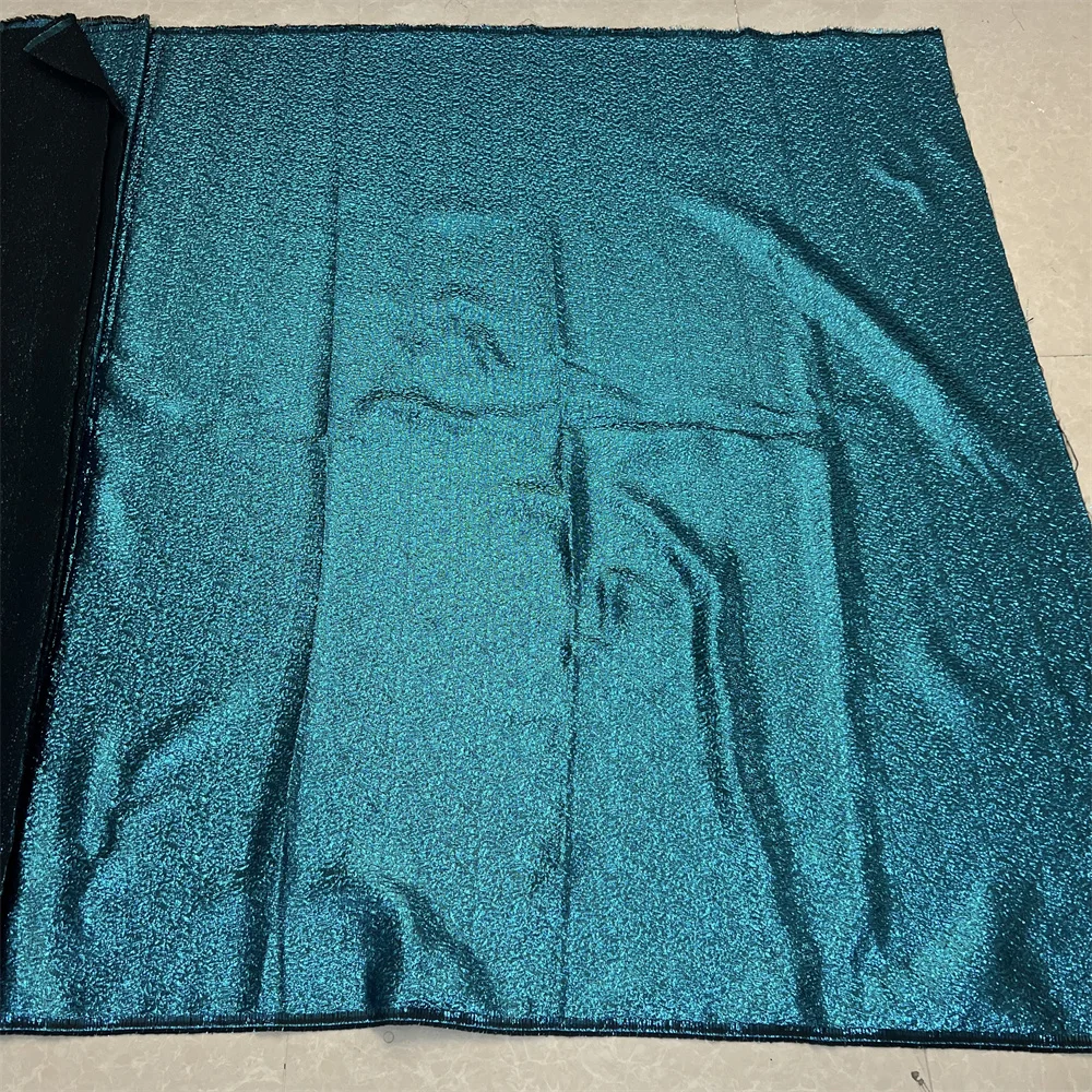 2024High Quality African Nigerian Tulle Lace Fabric Embroidery Silk Fabric French Dress Prom Party Gown For Sewing 5Yards YXZ130
