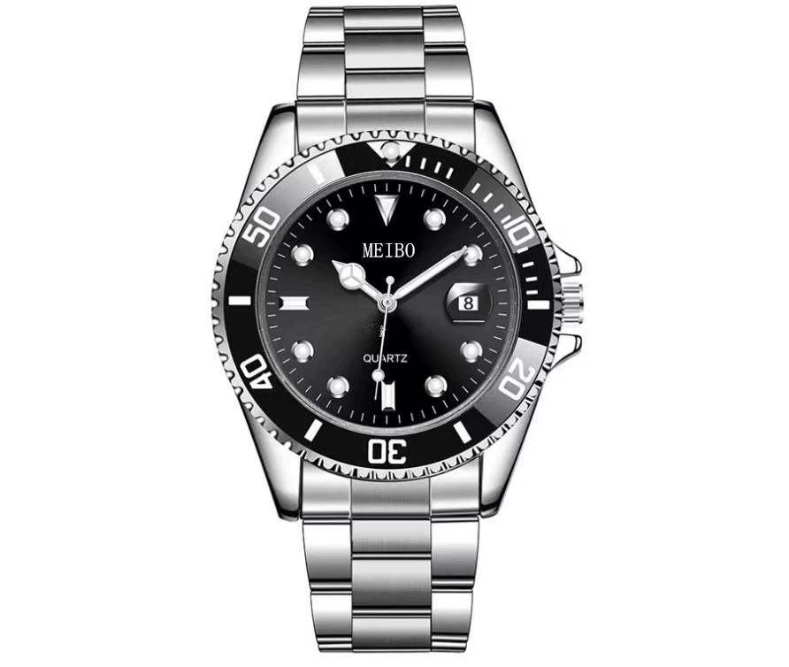 New Fashion Famous Man Luxury Calendar Quartz Watch Men Stainless Steel Casual Watches Reloj Hombre Male Wristwatches Gift Clock
