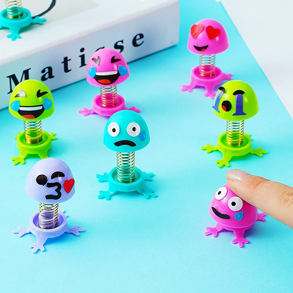 10/20Pcs DIY Assembled Springs Elves Toys Party Favor Perfect Class Treasure Box Carnival Prizes Boys Girls Birthday Gifts