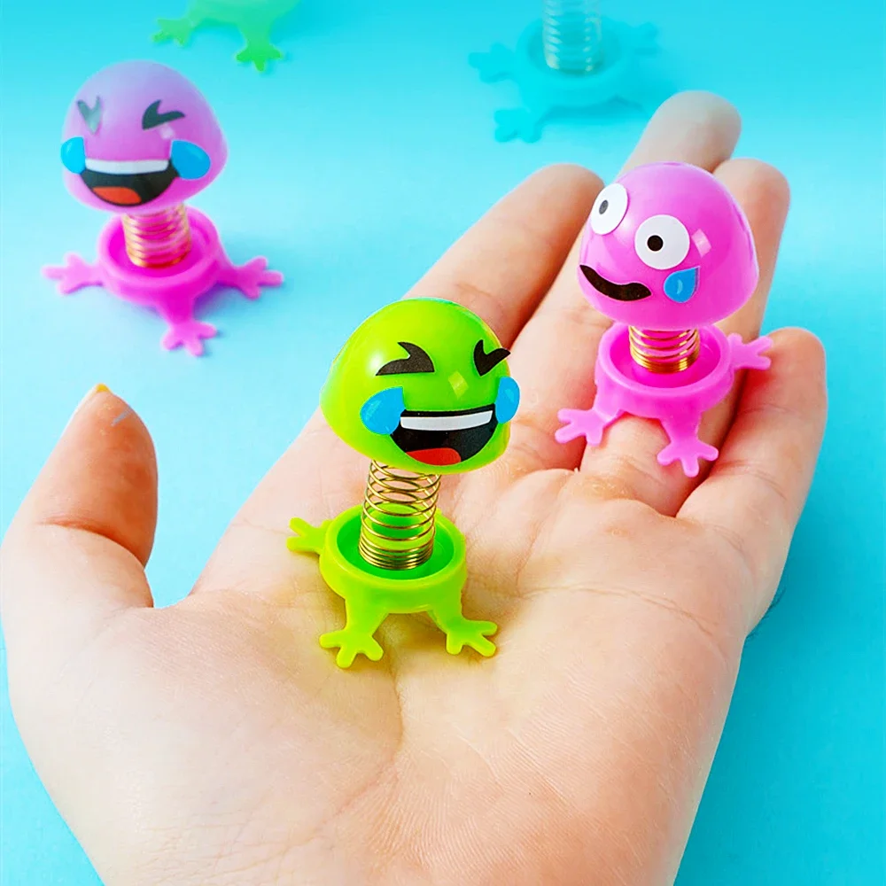 10/20Pcs DIY Assembled Springs Elves Toys Party Favor Perfect Class Treasure Box Carnival Prizes Boys Girls Birthday Gifts