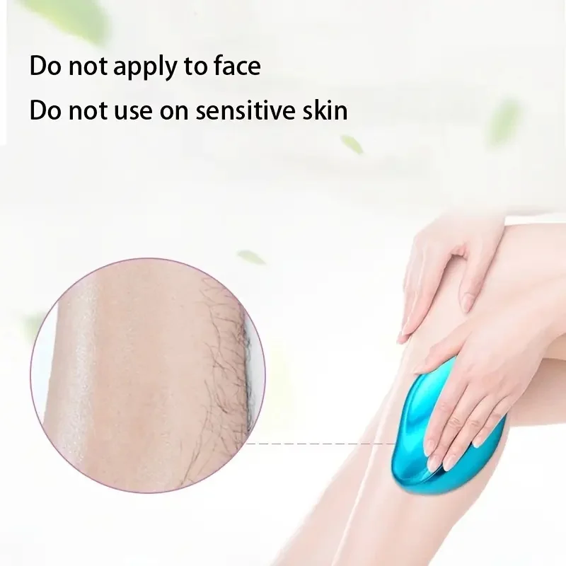 1/2/3pc Crystal Hair Eraser Gentle Painless Manual Epilator Reusable Nano Glass Hair Remover Exfoliation Body Legs Beauty Tools