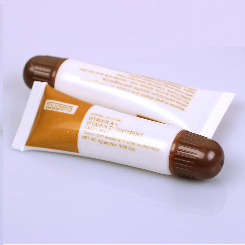 100pcs Vitamin A D Tattoo Aftercare Cream Gel Healing Skin Anti-Scar Preserve Color PMU Care Tattoo Accessories Brown