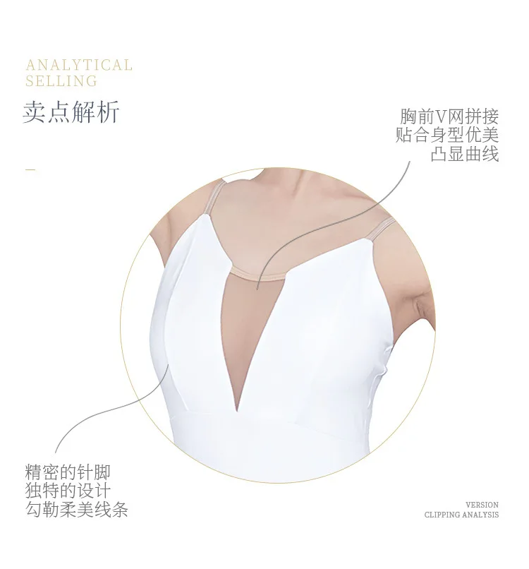 1pcs/lot Woman Ballet Leotard Lady Dance Costume Deep V Sling Gymnastic Dancing Leotard