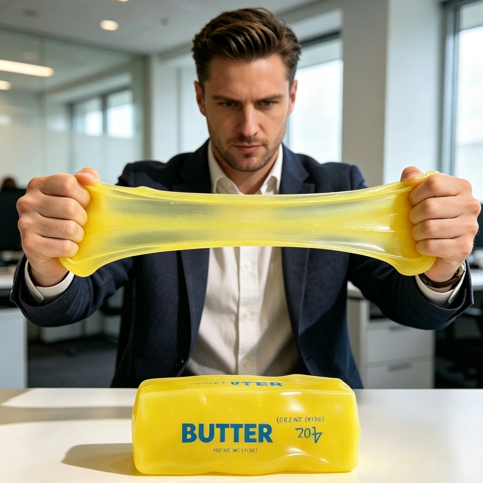 Simulated Butter Squishy Squeeze adult Toy Funny Soft Stress Relief Slow RisingRelief Game Squeeze Prank Toy adult Gift