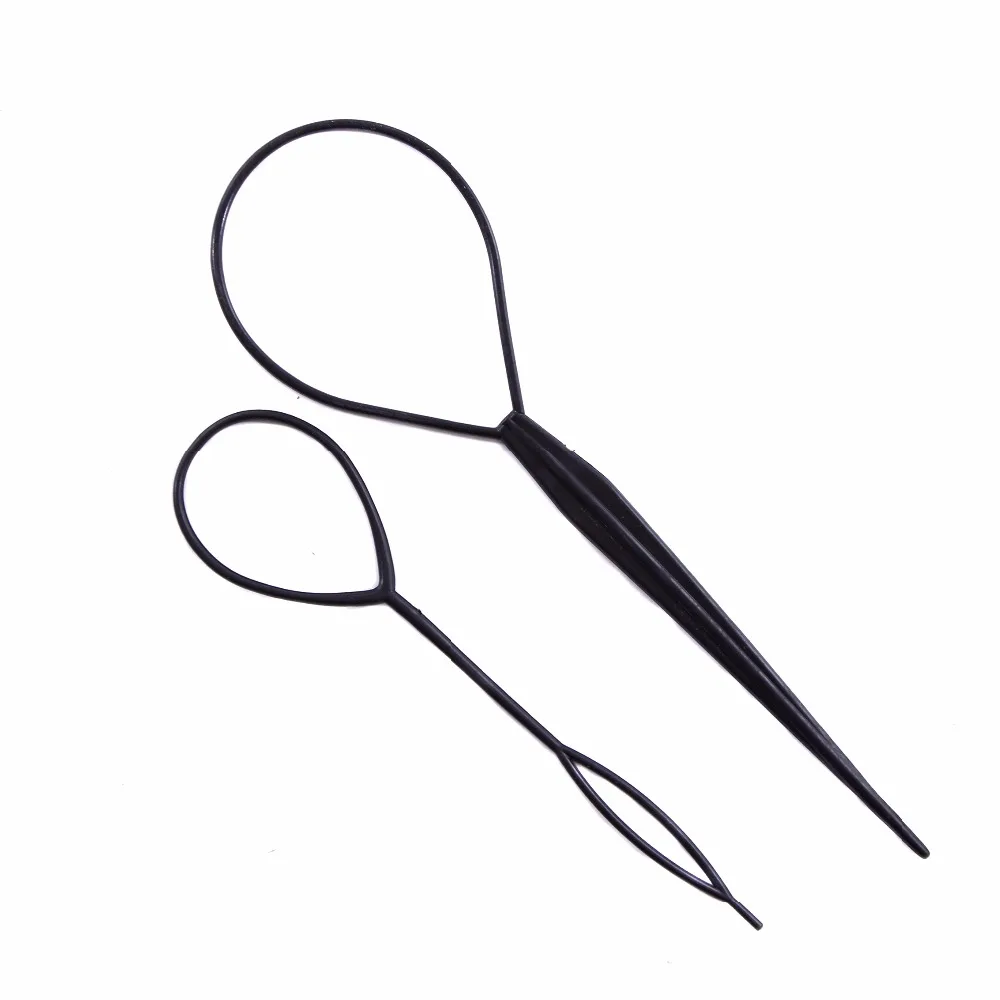 Magic Hair Braiding Twist Curler Styling Set Hairpin Holding Hair Braiders Pull Hair Needle Ponytail DIY Tool