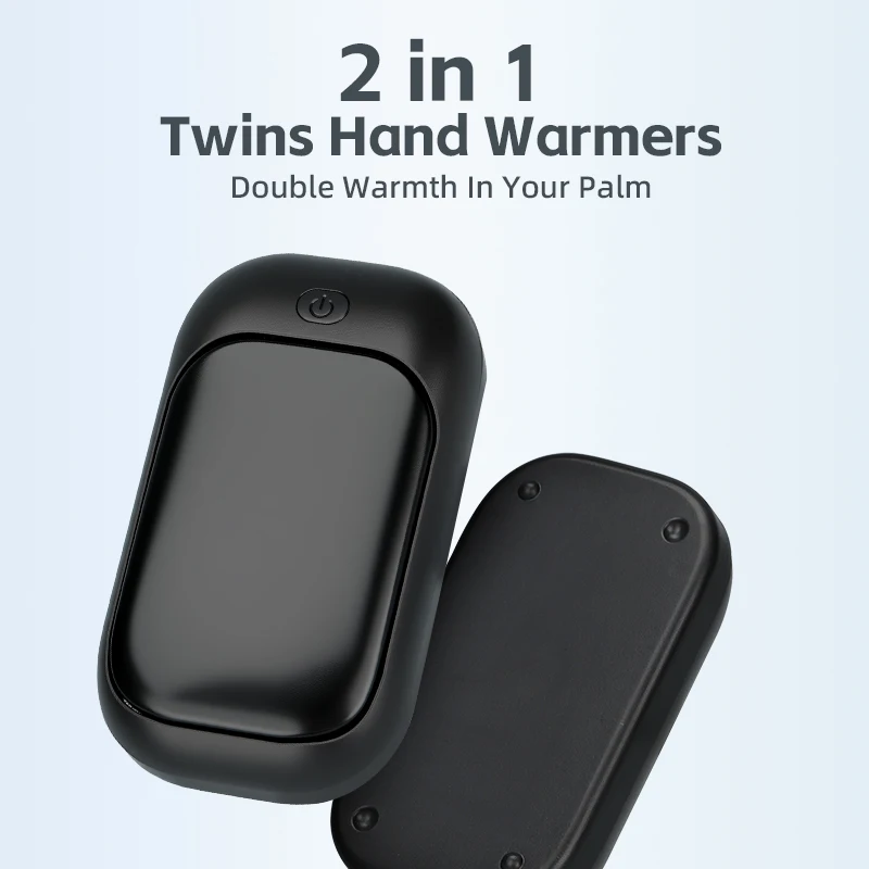 Portable Material Twin Warm Hand Treasure 2-in-1 Double Warmth Triple Adjustable Single/Two Piece for Winter Warmth
