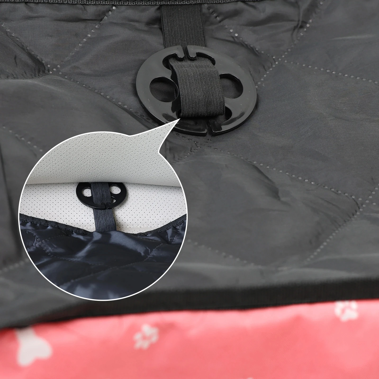 Dog Car Seat with Storage Pocket,Travel Dog Bag Cover Folding Hammock Pet Carriers and Travel Gear for Small Medium Dog Supplies