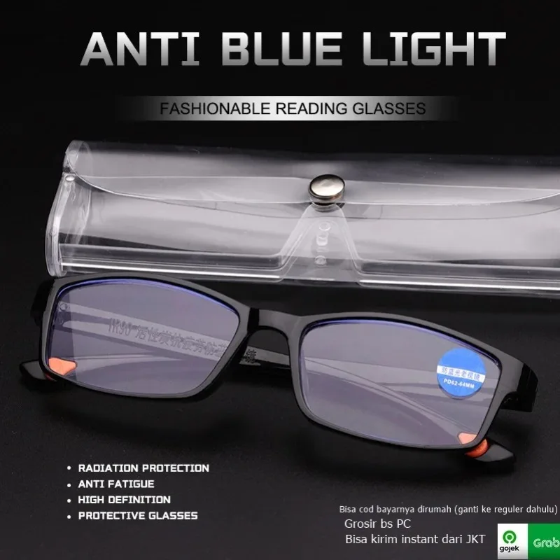 Unisex Reading Glasses Men Women Ultra-light Portable Presbyopia Eyeglass +1.0 1.5 2.0